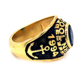 Anillo (graduación) en oro amarillo - DGjoyeros