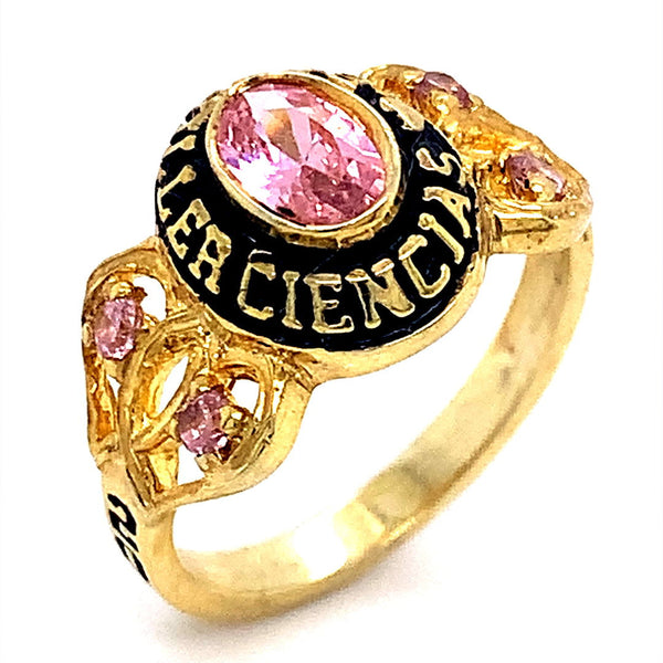 Cuánto Cuesta Precios De Anillos De Graduacion Oro 18k Anillo - Main Image