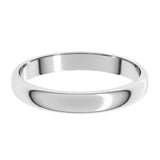 Banda comfort light 3mm en oro blanco 10kt.