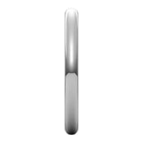 Banda regular 2mm en oro blanco 10kt.