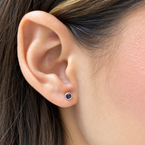 Aretes con circones en oro amarillo 14kt. (Diciembre)