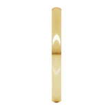 Banda comfort fit 2mm en oro amarillo 10kt.