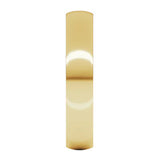 Banda comfort fit 4mm en oro amarillo 10kt.