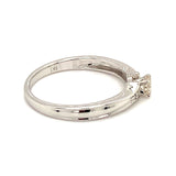 (MIA) Anillo con diamantes en oro blanco 18kt. - DGjoyeros