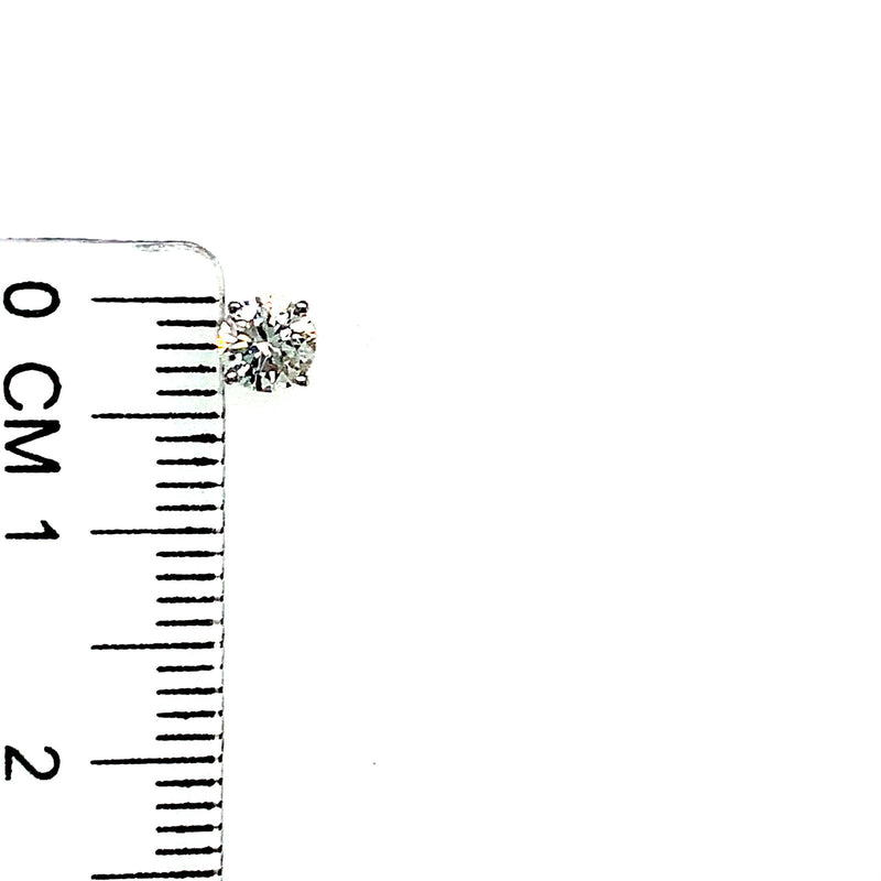 (MIA) Aretes de diamantes en oro blanco 18k - DGjoyeros