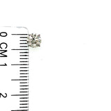 (MIA) Aretes de diamantes en oro blanco 18k - DGjoyeros