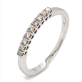(MIA) Set con diamante en oro blanco 18kt. - DGjoyeros