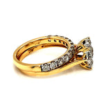 (MIA) Set de anillos con diamantes 18kt. - DGjoyeros