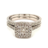 (MIA) Set de anillos con diamantes 18kt.  ANTES: $1,395.00 - DGjoyeros