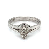 (MIA) Set de anillos con diamantes en oro blanco 18k Antes: $799.00 - DGjoyeros