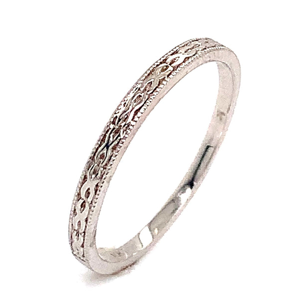 (SOFIA) Set de anillos con diamantes en oro blanco 10k - DGjoyeros