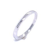 (SOFIA) Set de anillos con diamantes en oro blanco 10k - DGjoyeros
