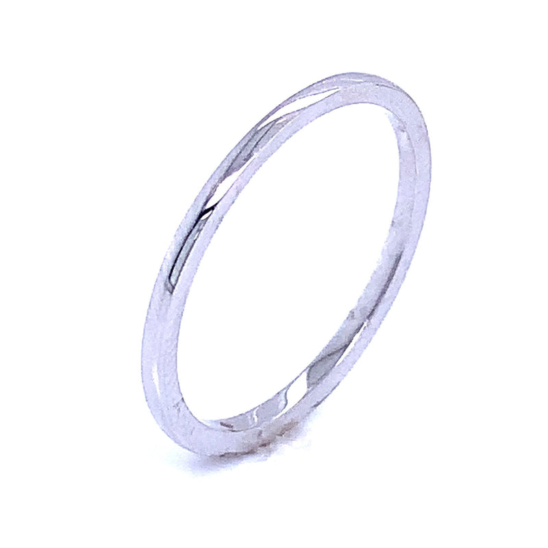 (SOFIA) Set de anillos con diamantes en oro blanco 10k - DGjoyeros