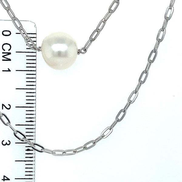 (SWAN) Collar de perla (2 vueltas) en plata 925. 32-42cm - DGjoyeros