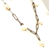 (SWAN) Collar de perlas en plata 925. 35cm-40cm - DGjoyeros