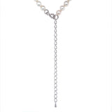 (SWAN) Collar de perlas en plata 925. 43-50cm. - DGjoyeros