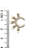 (SWAN) Earcuff de perlas en plata 925 - DGjoyeros