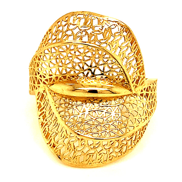 Anillo en oro amarillo 10kt.