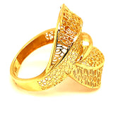 Anillo en oro amarillo 10kt.