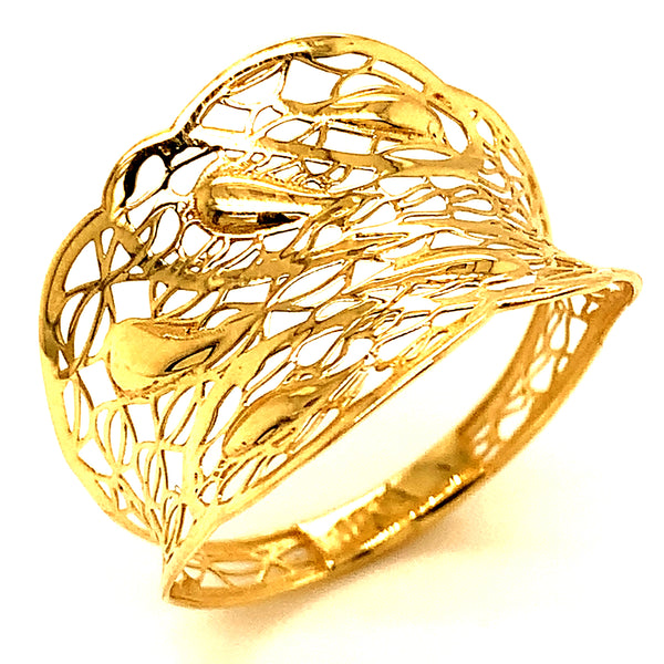 Anillo en oro amarillo 10kt.