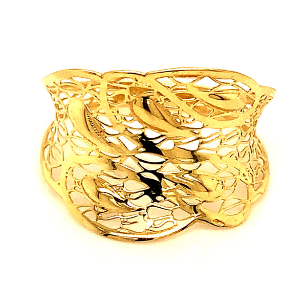 Anillo en oro amarillo 10kt.