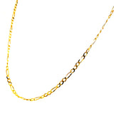 Cadena (cartier) en oro amarillo 10k 50cm