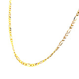 Cadena (cartier) en oro amarillo 10k 60cm