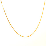 Cadena (veneciana) en oro amarillo 10k. 40cm