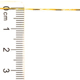 Cadena (veneciana) en oro amarillo 10k. 40cm