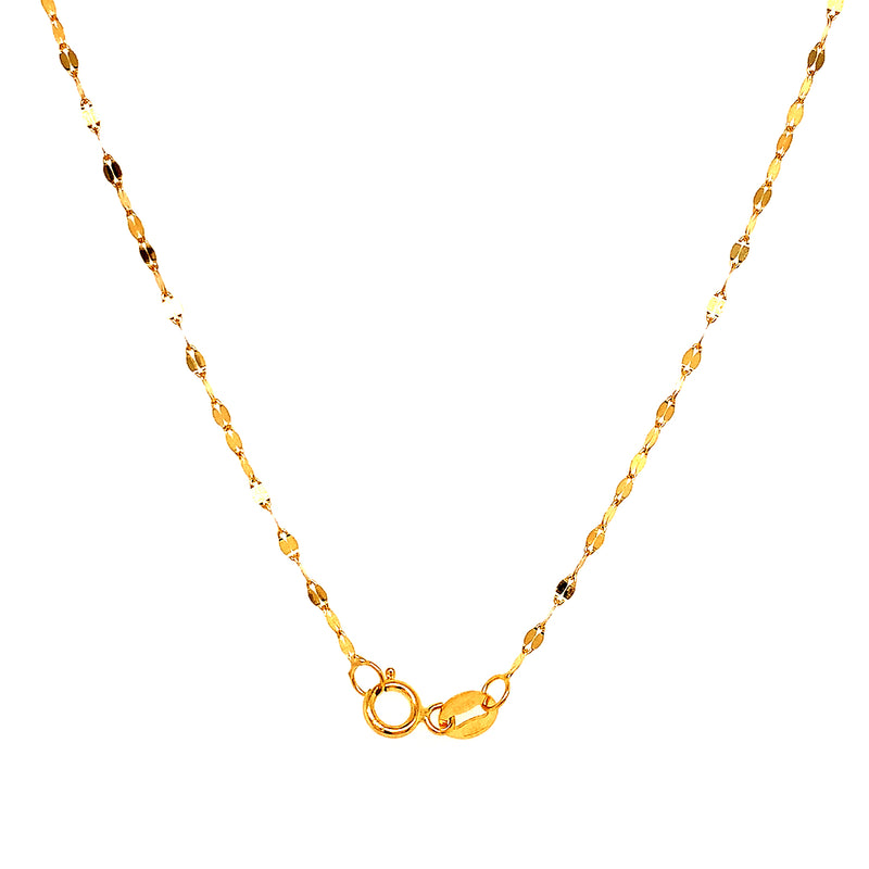 Cadena 50CM en oro amarillo 18k