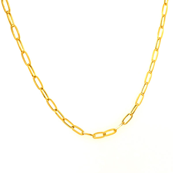 Cadena (Clip) en oro amarillo 18kt. 45cm