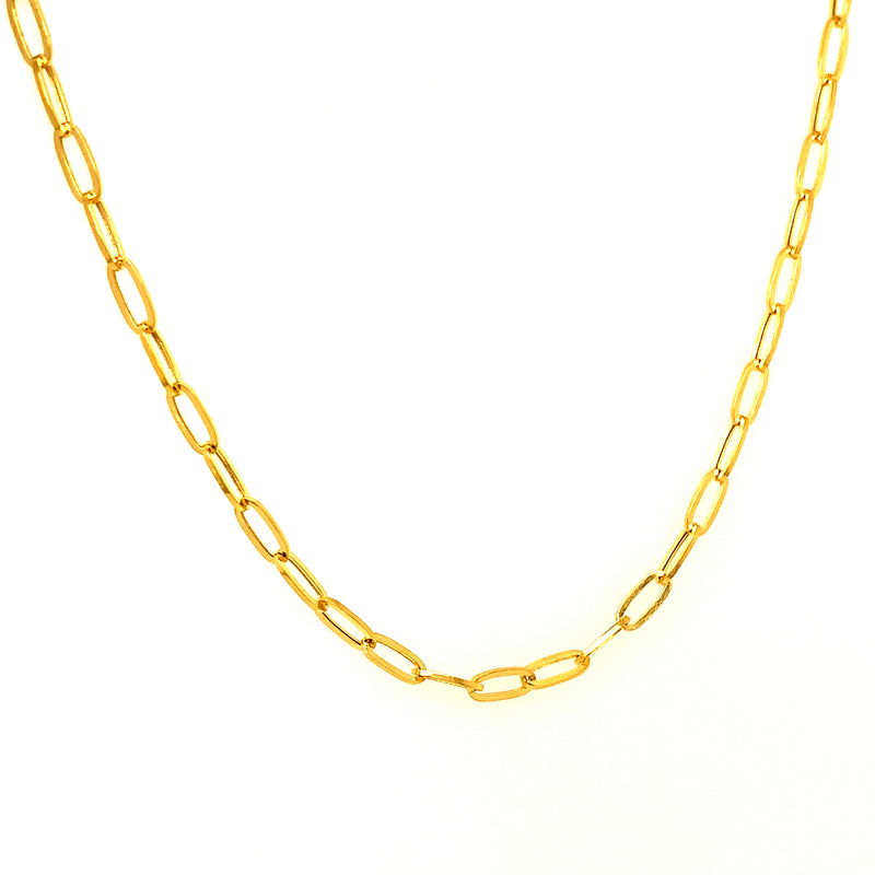 Cadena (Clip) en oro amarillo 18kt. 45cm