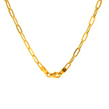 Cadena (Clip) en oro amarillo 18kt. 45cm