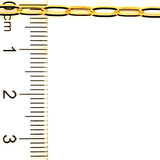 Cadena (Clip) en oro amarillo 18kt. 45cm