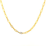 Cadena (Clip) en oro amarillo 18kt. 40cm