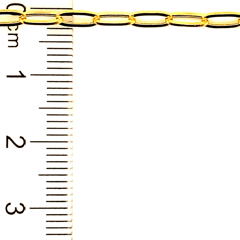 Cadena (Clip) en oro amarillo 18kt. 40cm