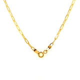 Cadena (Clip) en oro amarillo 18kt. 45cm
