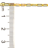 Cadena (Clip) en oro amarillo 18kt. 45cm