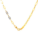 Cadena (Clip) en oro amarillo 18kt. 50cm