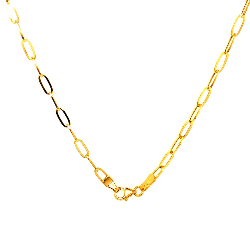Cadena (Clip) en oro amarillo 18kt. 50cm