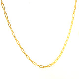 Cadena (Clip) en oro amarillo 18kt. 50cm