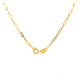 Cadena (Clip) en oro amarillo 18kt. 40cm
