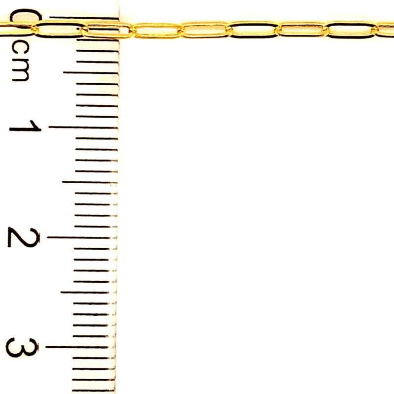 Cadena (Clip) en oro amarillo 18kt. 40cm