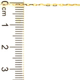 Cadena (mini clip maciza) en oro amarillo 18kt. 50cm