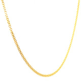 Cadena (bismark) 60cm en oro amarillo 18kt.
