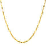 Cadena (bismark) 60cm en oro amarillo 18kt.