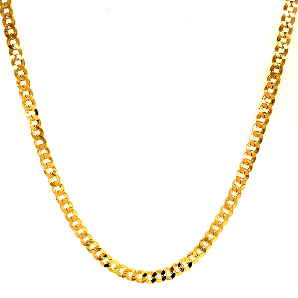 Cadena (gourmet) 60cm en oro amarillo 18kt.
