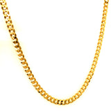 Cadena (gourmet) 60cm en oro amarillo 18kt.