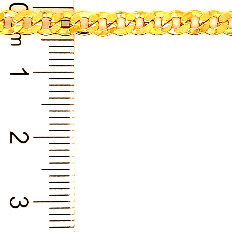 Cadena (gourmet) 60cm en oro amarillo 18kt.