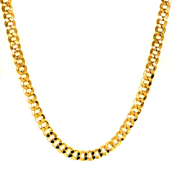 Cadena (gourmet) 60cm en oro amarillo 18kt.